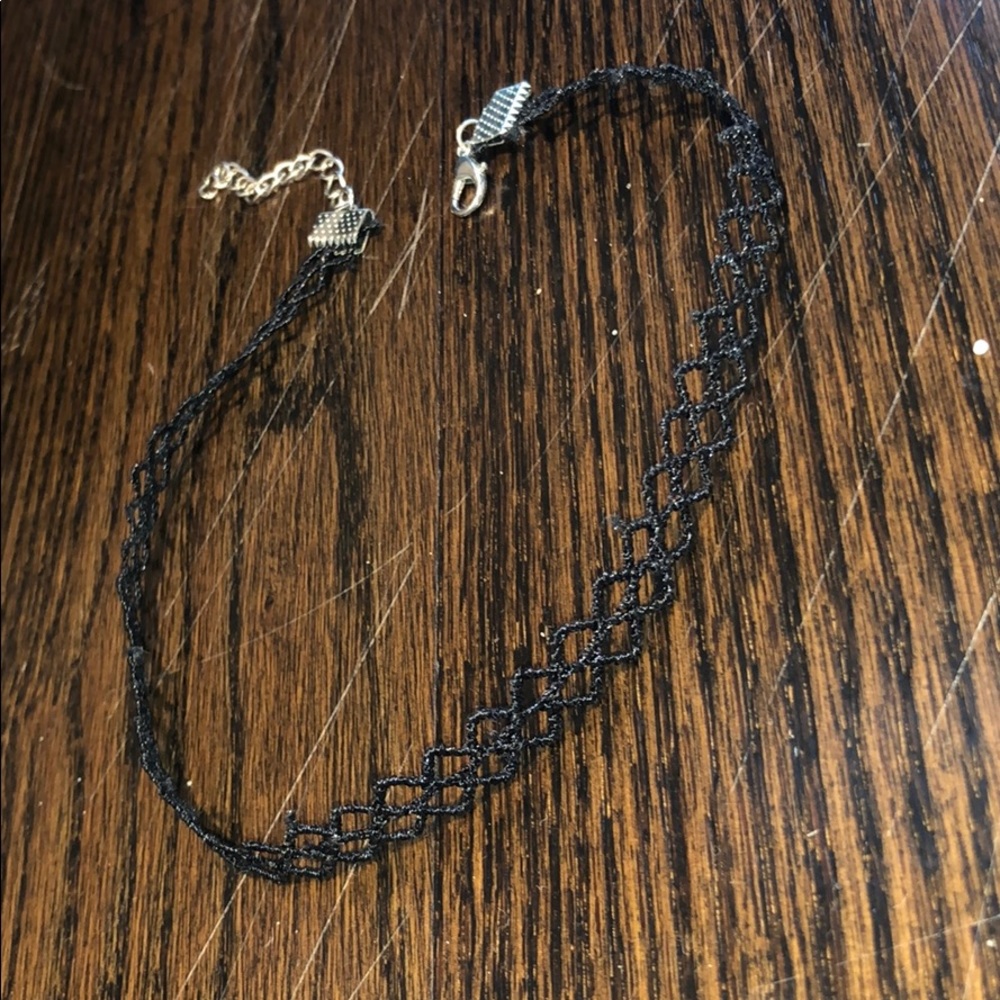 Black Diamond Shape Choker